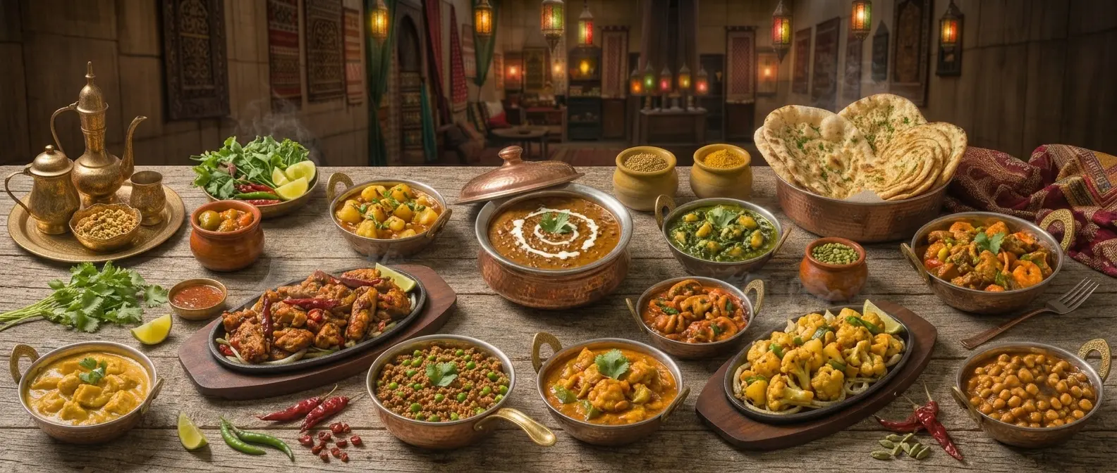 5 vegetables taj spicy indian restaurant